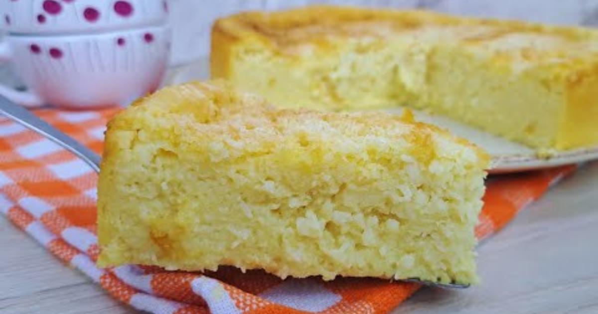 Descubra o Segredo do Bolo Cremoso de Coco, Milho e Leite Condensado