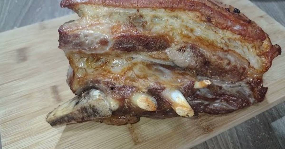 Aprenda a fazer Costela Minga Airfryer Fácil Suculenta Douradinha Deliciosa, uma receita prática para uma...