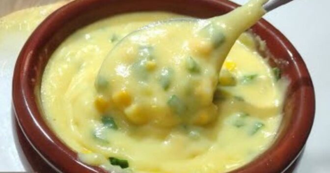 Molhos: Creme Milho Cremoso Fácil Rápido Delicioso