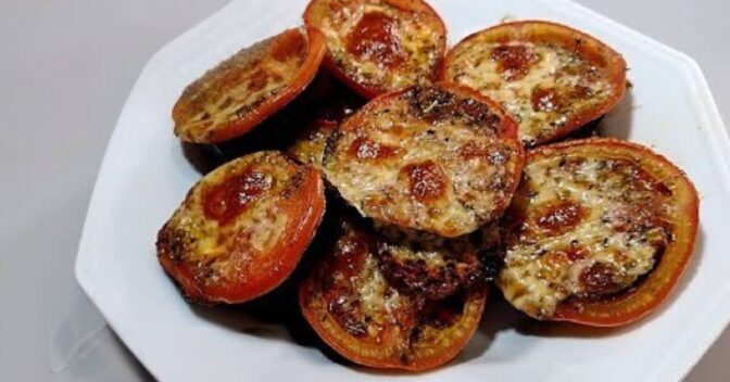 Vegetariano e Vegano: Mini Pizza Berinjela Vegetariana Prática