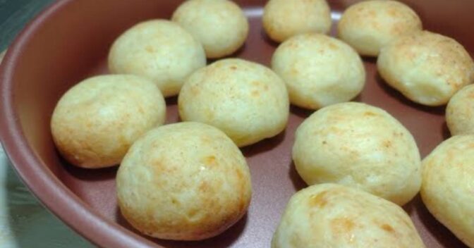 Pães: Pão de Queijo com Iogurte Natural Irresistível