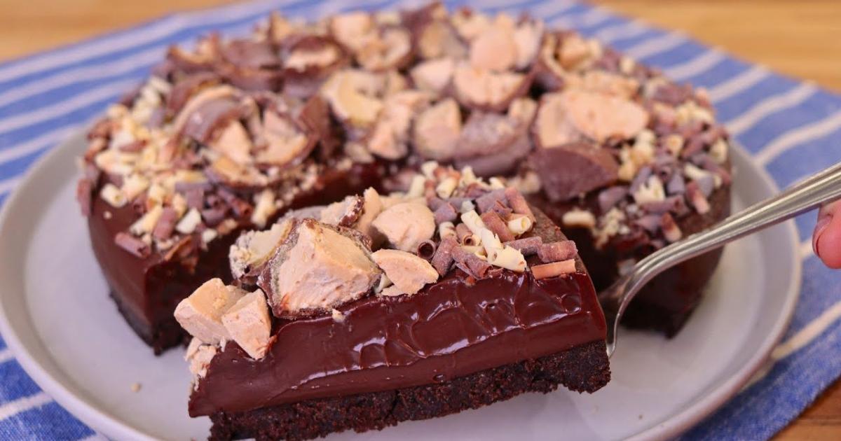 Sobremesa chocolatuda, cremosa e perfeita para a Páscoa....