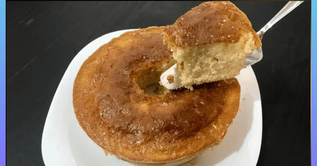 Receita simples de bolo de maizena fofinho para o café da tarde....