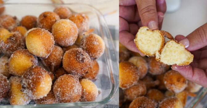 Lanche: Bolinho de Chuva Macio e Redondinho