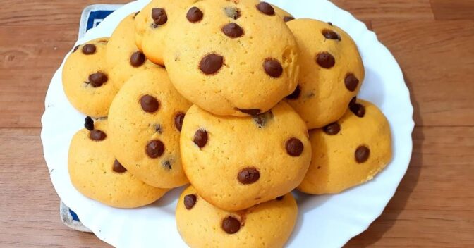 Biscoitos: Broa de Fubá com Chocolate Derrete na Boca