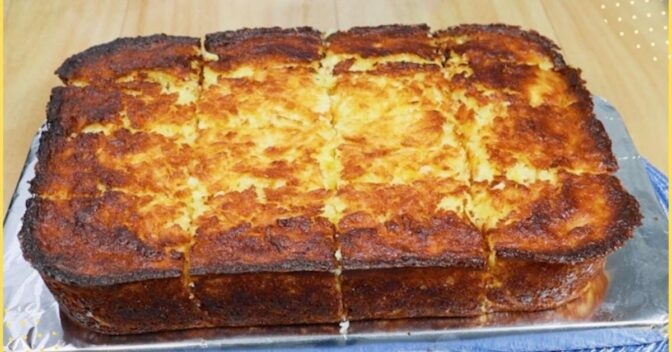 Bolos: Esse Bolo de Mandioca Cremoso Vai Te Surpreender