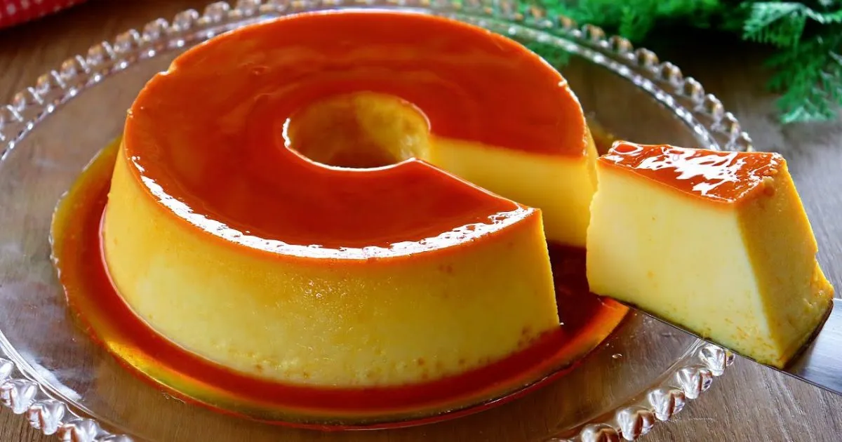 Pudim de leite condensado lisinho e com calda perfeita...