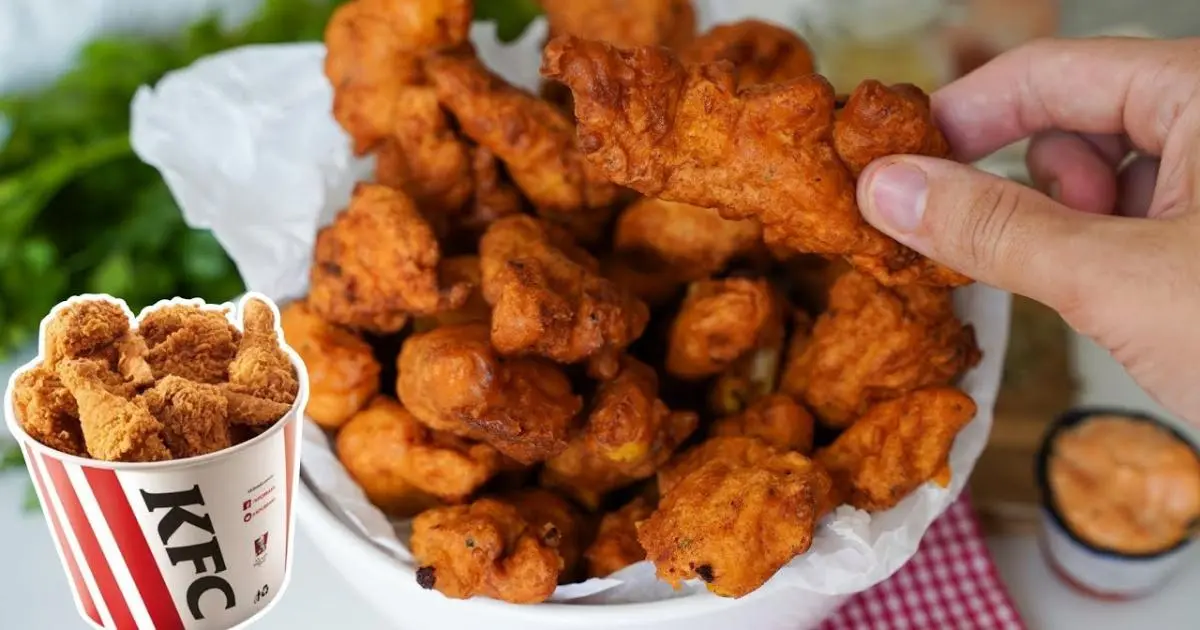 Frango empanado crocante por fora e suculento por dentro....