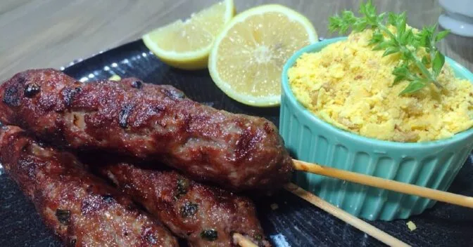 Carnes: Kafta de Carne com Creme de Cebola Fácil Demais
