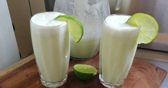 Bebidas: Limonada Suíça Cremosa com Leite Condensado Geladinha