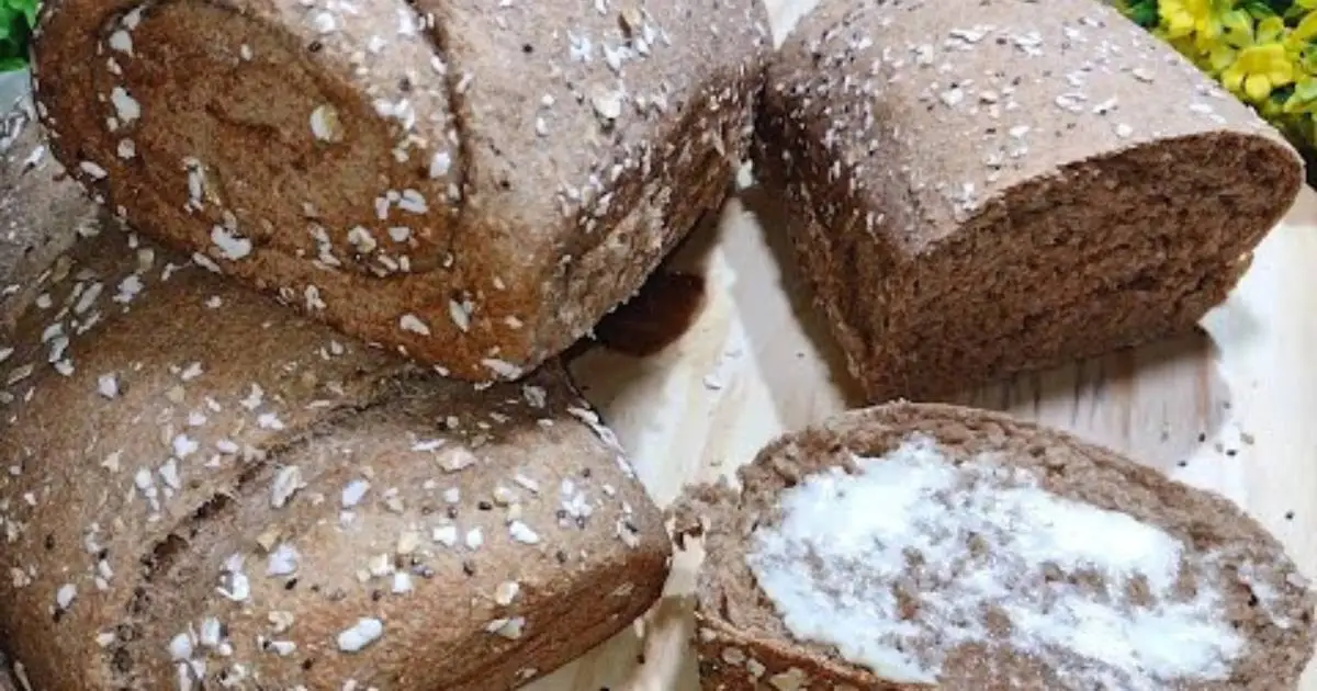 O Pão Integral Fofinho Sem Ovo Nem Leite Caseiro é feito com 100% de farinha...