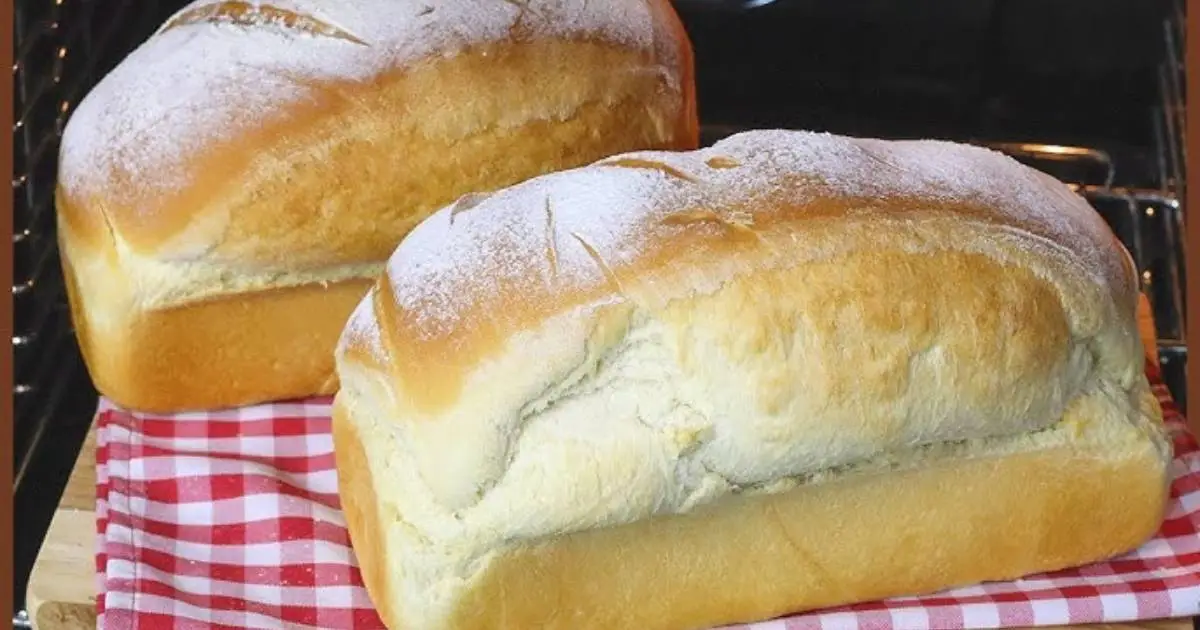 Receita de Pão Caseiro Econômico Fofinho Muito Fácil com poucos ingredientes e preparo simples. Ideal...