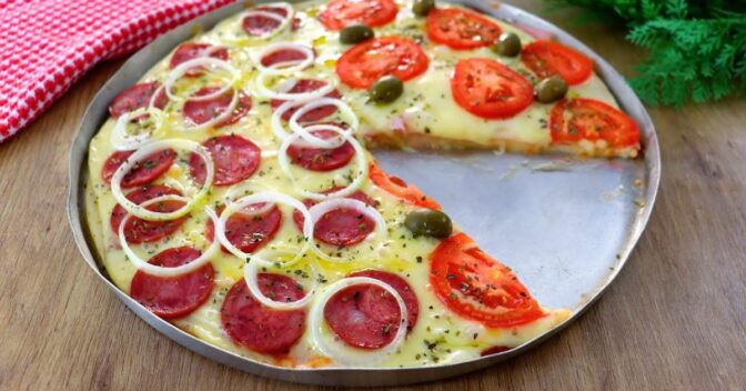 Lanche: Você Nunca Mais Vai Comprar Pizza Depois de Ver Essa Receita Econômica