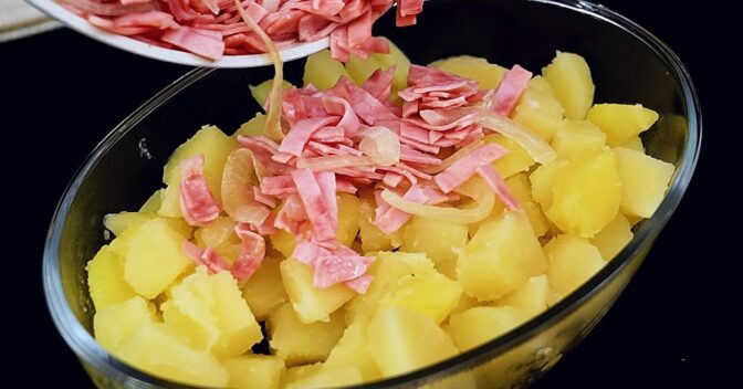 Especiais: Batata Com Presunto Ao Forno Cremoso Delícia