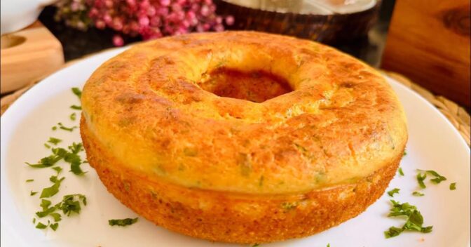 Bolos: Bolo de Arroz Salgado com Sobras