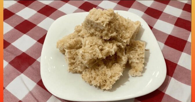 Doces: Cocada Tradicional Sem Leite Condensado