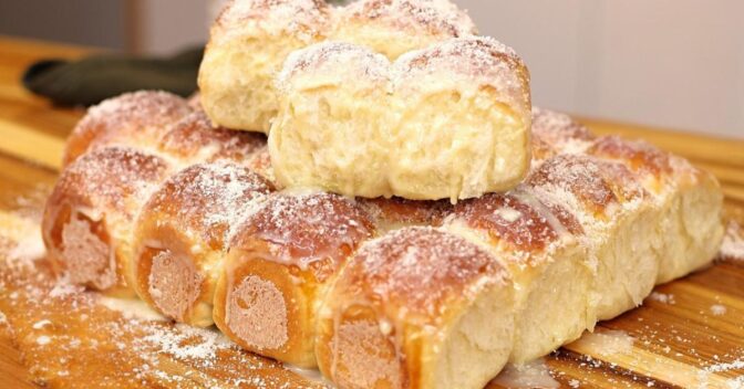 Pães: Esse Pão de Leite Condensado Vai Derreter na Sua Boca