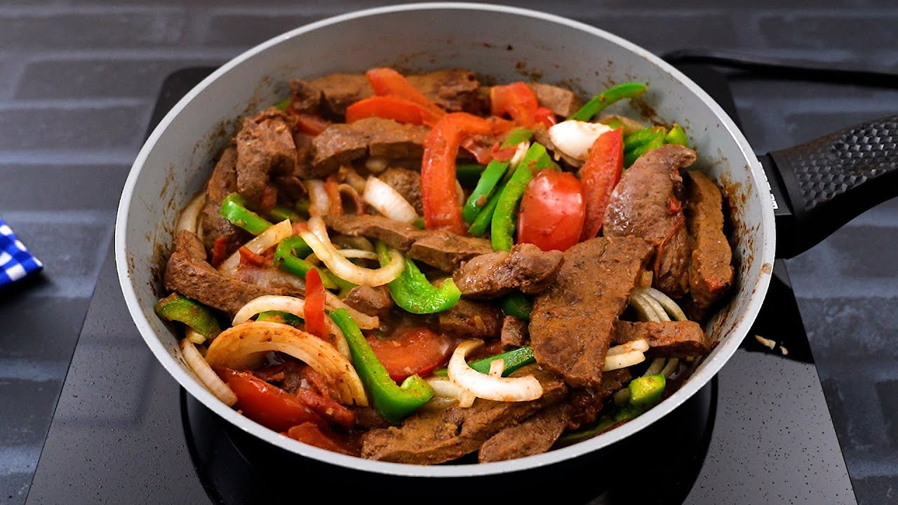 Receita de Fígado Bovino com Legumes e Truque Especial traz sabor, praticidade e um jeito...