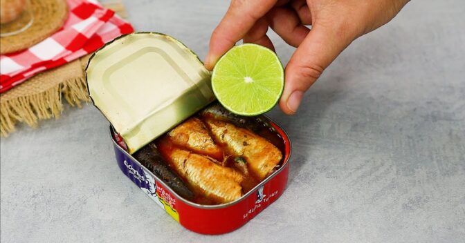 Peixes: Lanche de Sardinha Cremoso com Leite de Coco