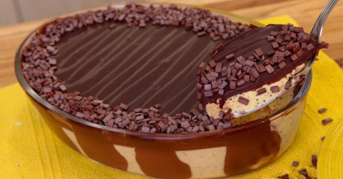 Sobremesas: Mousse de Maracujá com Ganache Sem Gelatina que Derrete na Boca