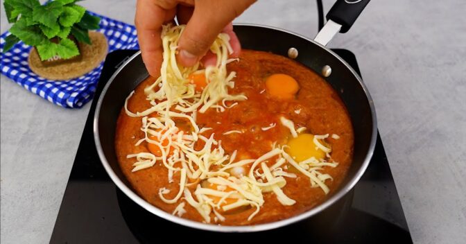 Especiais: Ovos Cozidos ao Molho com Queijo Derretido Surpreendente