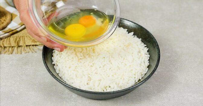 Massas: Panquecas de Arroz Cozido Sobrando Deliciosas