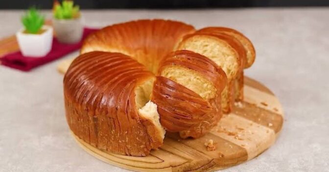 Pães: Pão Caseiro Doce Macio Fácil e Econômico