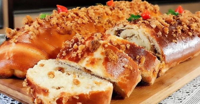 Pães: Pão Caseiro de Torresmo Fofinho e Muito Saboroso