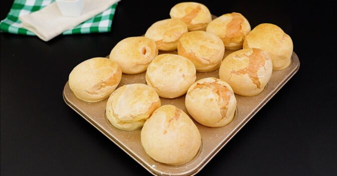 Pães: Pão de Queijo Econômico Fácil e Delicioso