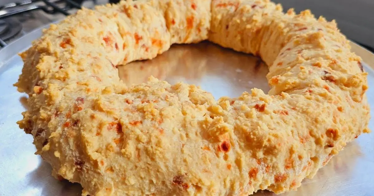 Rosca de polvilho fácil, com 1 ovo só, pronta em minutos....