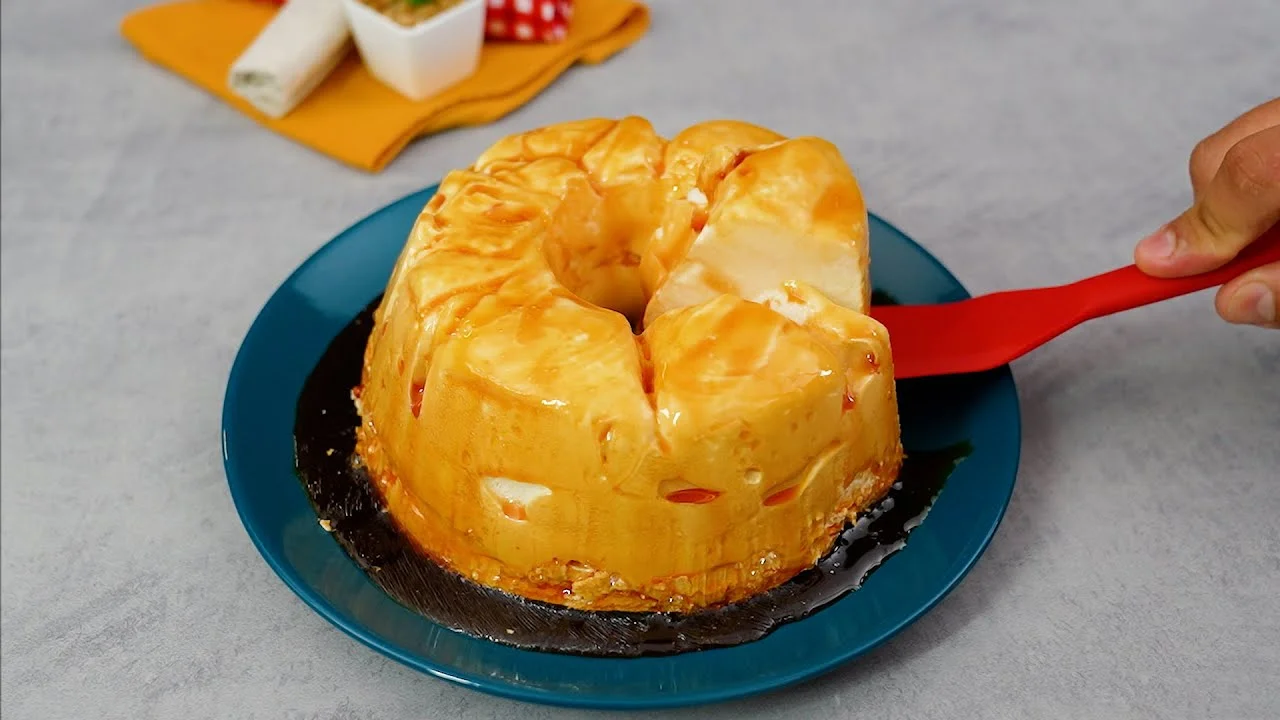 Sobremesa Leve com Claras e Caramelo é feita com apenas dois ingredientes e surpreende pela...