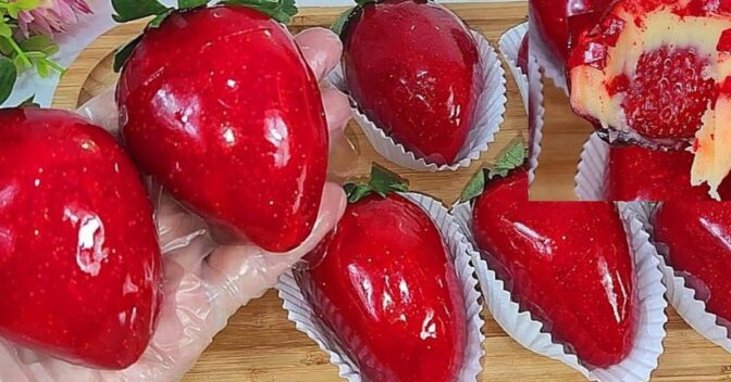 Sobremesas: Aprenda o Segredo do Ponto Certo da Calda do Morango do Amor