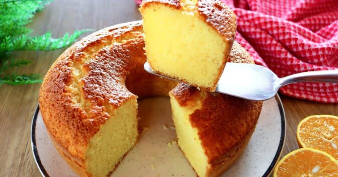 Bolos: Bolo de Laranja Fofinho e Econômico