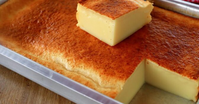 Bolos: Bolo de Leite que Derrete na Boca