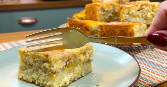 Bolos: Esse Bolo de Banana com Canela é Puro Sabor de Casa de Vó