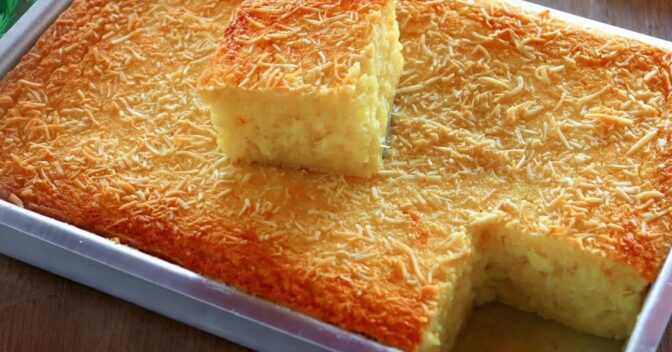 Bolos: O Segredo do Bolo de Mandioca com Coco Que Derrete na Boca