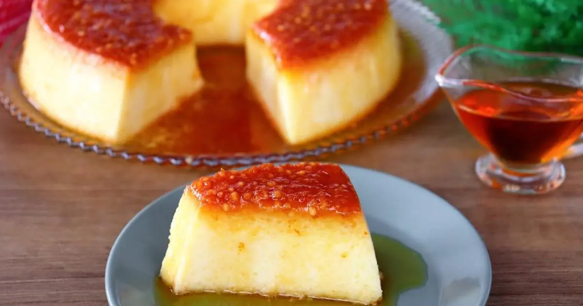 Pudim de tapioca com leite de coco, fácil e com textura deliciosa....