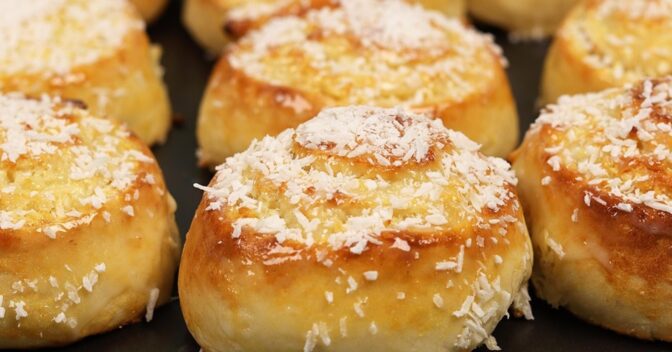 Pães: Rosca Húngara de Coco Muito Melhor que a da Padaria