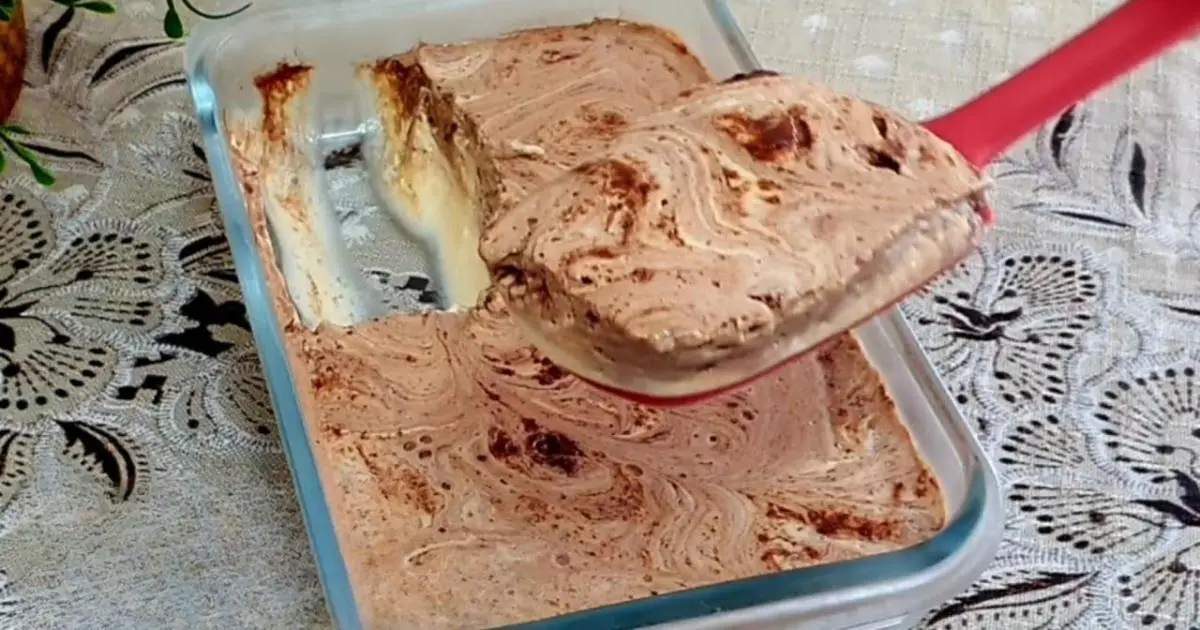 Sobremesa leve, sem leite condensado, feita com apenas 3 ingredientes....
