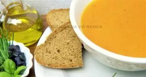 Sopa para quem não pode mastigar