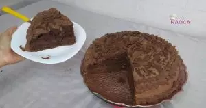 Receita de bolo nega maluca