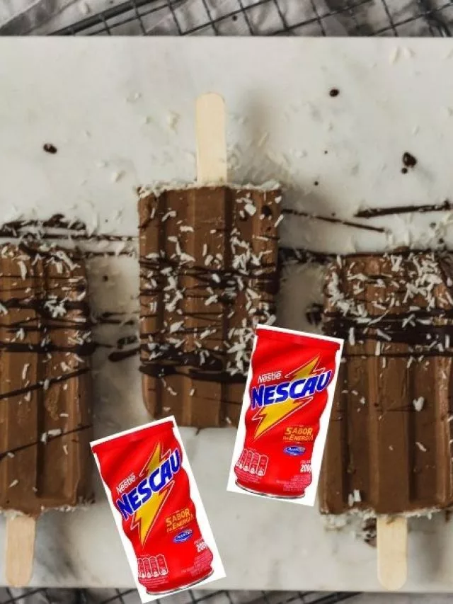 Naoca trouxa uma receita simples do famoso picolé de Nescau. Veja, aprenda e faça sempre...