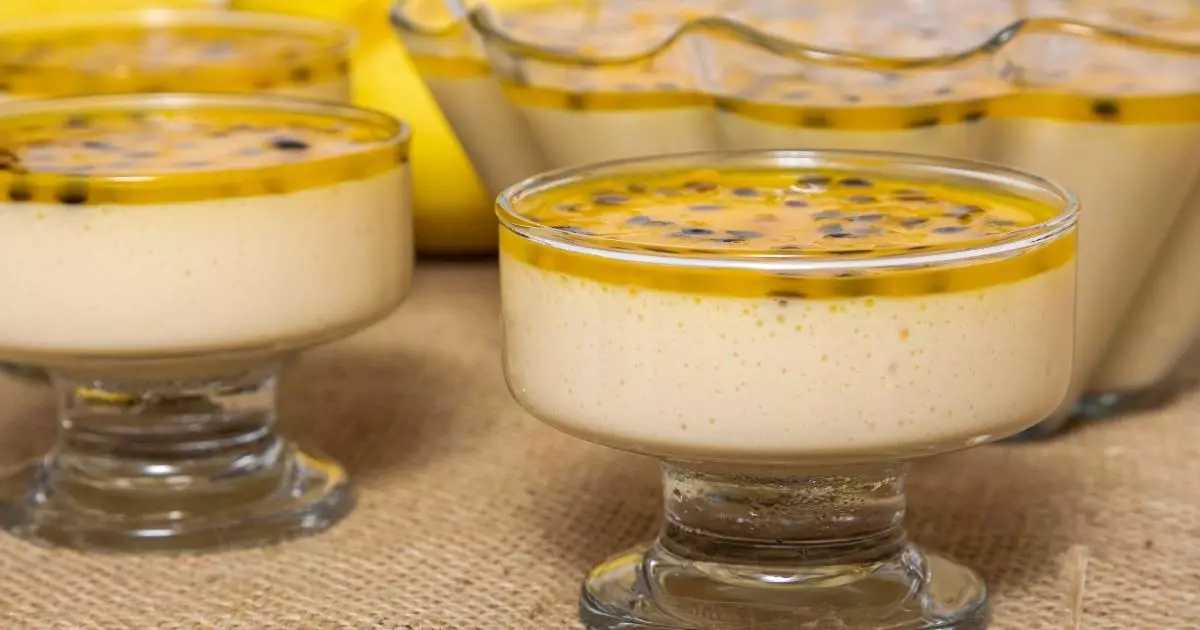Sobremesas: Mousse de Maracujá com 3 Ingredientes