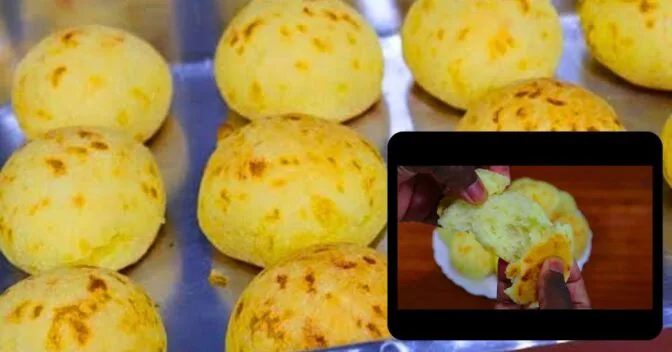Pães: Pão de Queijo Com Casquinha Crocante Por Fora e Macio Por Dentro!