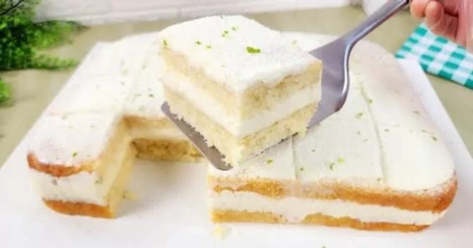Bolos: Bolo Gelado Mousse de Limão Com Leite Ninho