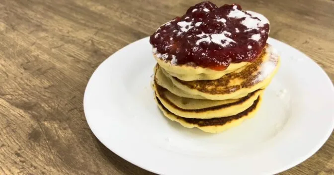 Lanche: Panqueca Americana Fácil: A Receita Perfeita para o Seu Café da Manhã!