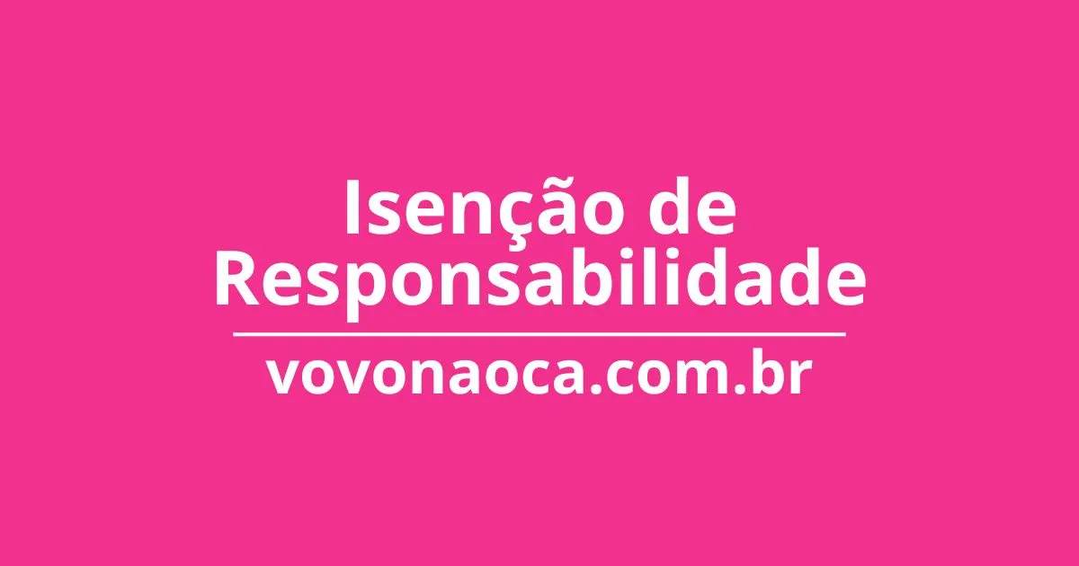 Isenção de Responsabilidade