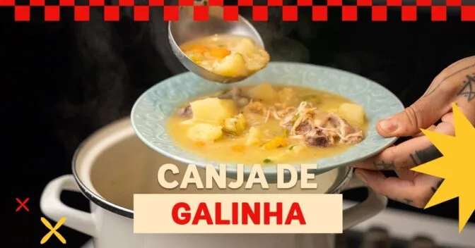 Especiais: Canja de Galinha Caseira Cremosa e Reconfortante
