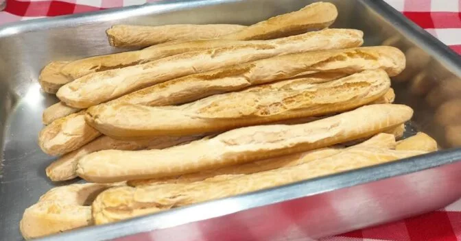 Biscoitos: Biscoitão de Polvilho com 2 Ingredientes