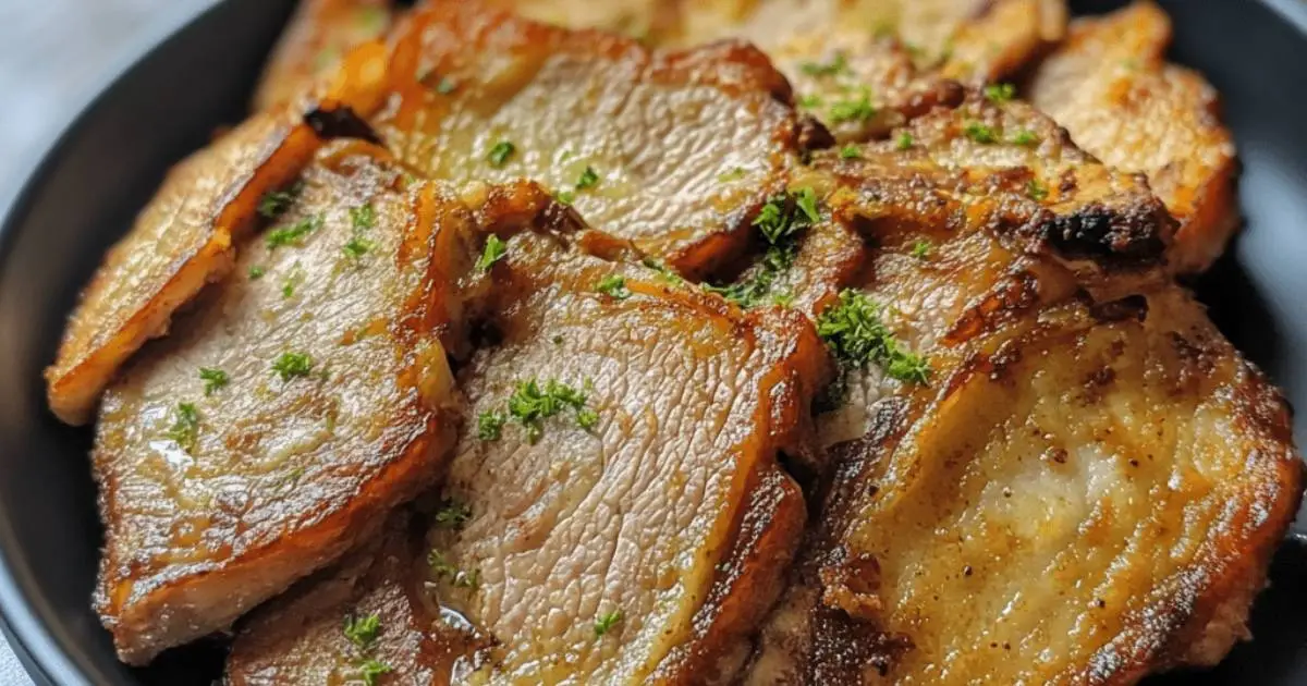 Aprenda a preparar Bisteca Porco Airfryer Fácil Suculenta Temperada com poucos ingredientes e muito sabor...